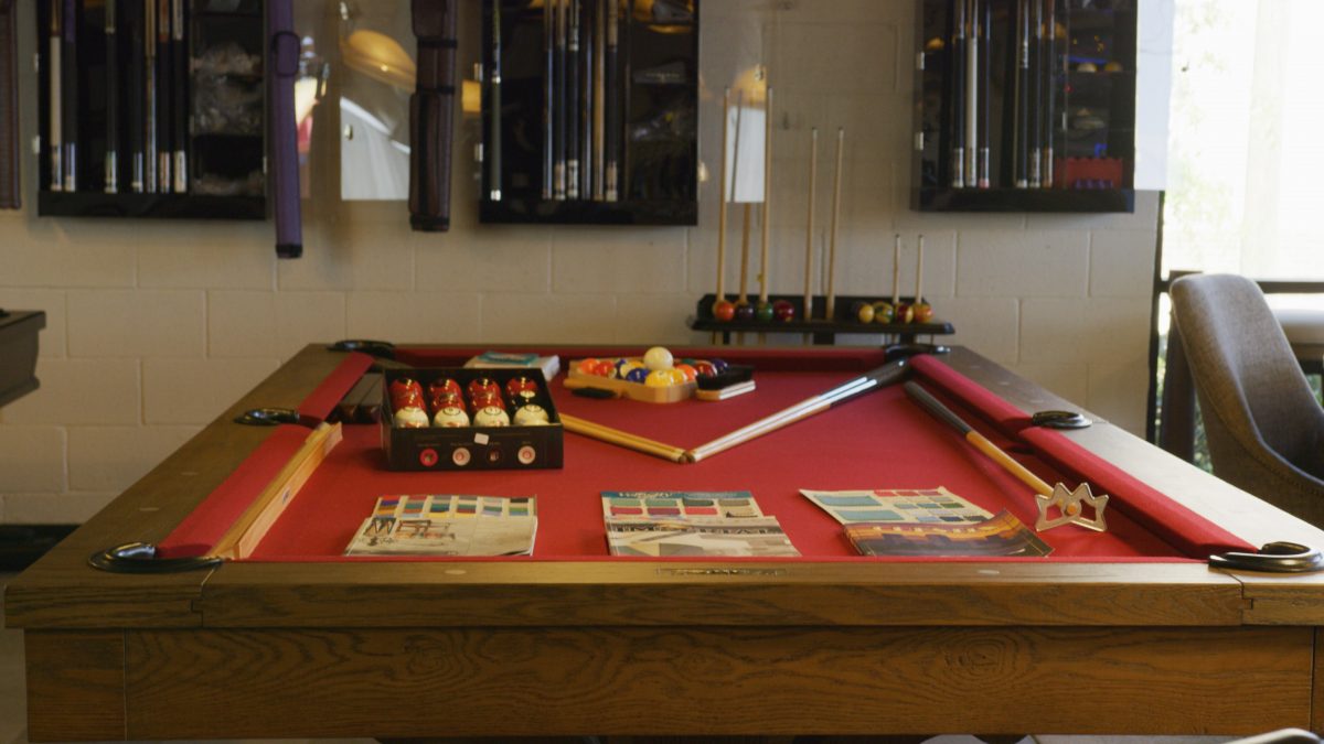 Billiards & Game Room Swings and Billiards, Etc.