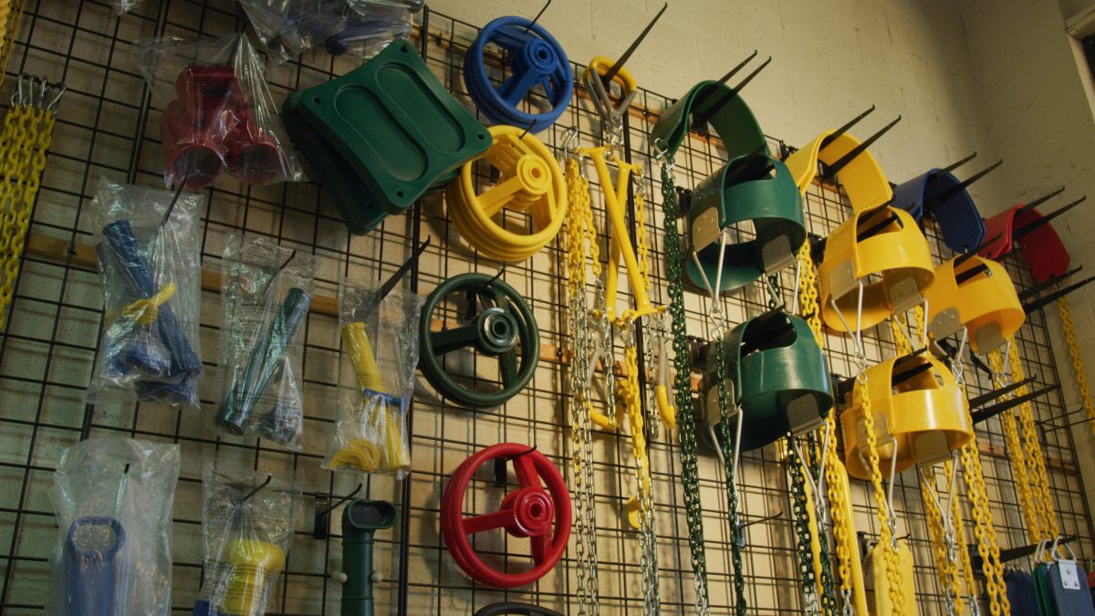 Rainbow Play Systems Swings and Billiards, Etc.