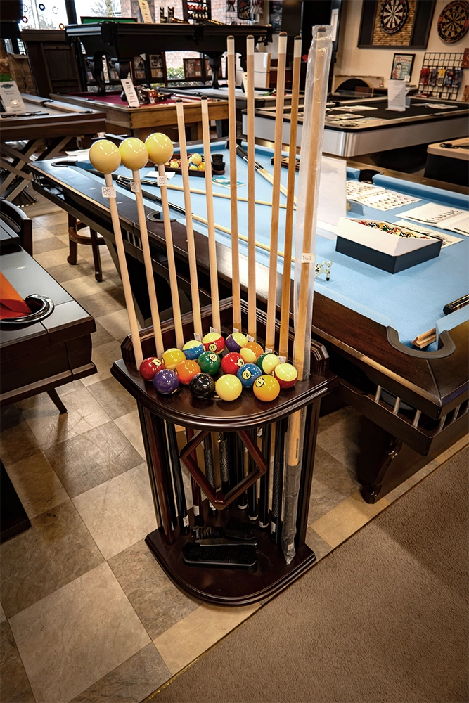 billiard decor