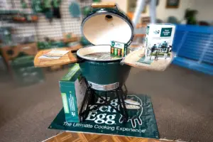 green egg standout